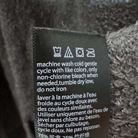 Barefoot Dreams Long Cardigan Carbon Grey Small - Picture 11 of 13